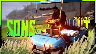 SONS OF THE FOREST 🌲 S2E012 Grand Theft Golfkart amp Luxusyachten [upl. by Irahs]