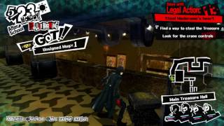 Persona 5  523 Madarames Palace Crane Control Room Sequence Regent Ghost Fight Saints Tunic [upl. by Hannaoj118]