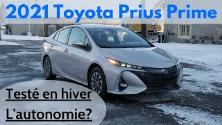 Essai Toyota Prius Prime 2021 [upl. by Higgins]