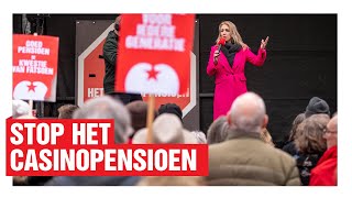 Stop het casinopensioen  Actie Eerste Kamer [upl. by Tabatha]