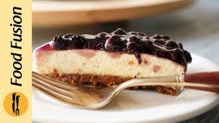 Blueberry Cheese Cake Recipe by Food Fusion [upl. by Ahcmis]