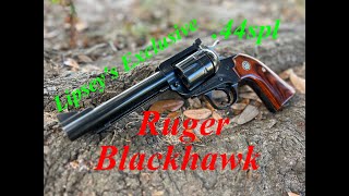 Ruger Flattop Blackhawk 44 Special Test Fire Lipseys Exclusive With Bisley Grip [upl. by Elvia]