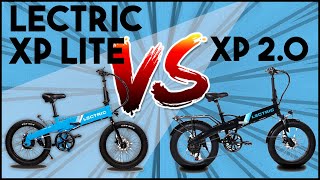 Lectric XP Lite to XP 20 Comparison  Which should you buy [upl. by Chavey346]