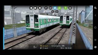 Hmmsim 2 Seoul Metro Line 2 Outer Circle Line GEC Train [upl. by Xella258]