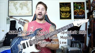 Vigier Excalibur Special HSH 2020 NAMM Model  Tone Demo amp Review [upl. by Wilterdink]