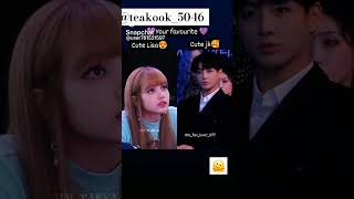 Kokie 😉🐰 🐰 and kpop Lisa😘 🥰 bts short whatsapp status [upl. by Lenoel]