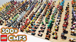 I Bought amp Built Over 300 LEGO Collectible Minifigures [upl. by Einahpet14]