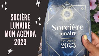 REVUE  Sorcière lunaire Mon agenda 2023 [upl. by Eceinahs]