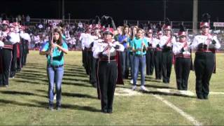 Middle School Bands perform with VBHS Marching Band [upl. by Glavin]