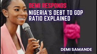 Response Fixing Nigerias Debt to GDP Ratio [upl. by Etana80]