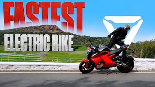 Fastest Electric Bike Ultraviolette F77 Mach 2  0 To 100  Top Speed  Detailed Ride Review [upl. by Naesed184]