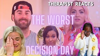 Married At First Sight Season 17 Episode 20 Therapist Reacts [upl. by Quillan]