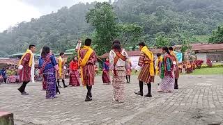 NMSS  NANGLA CHUNGSI Boedra  DANCE PERFORMANCE BY GYELTSHEN HOUSE  2023 [upl. by Eioj]