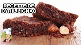 BROWNIE aux NOISETTES façon CYRIL LIGNAC MANKYCOOK [upl. by Aleel]