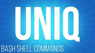 Uniq utility commands for linux [upl. by Rokach]