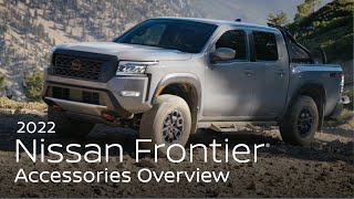 2022 Nissan Frontier Accessories Overview [upl. by Anelys]