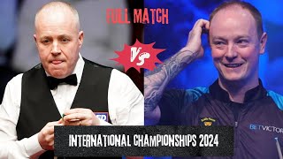 John Higgins VS Chris Wakelin  International Championships 2024 Match Highlight [upl. by Arahahs]