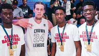 Crown League Week 3 Canadas U19 World Champions amp Kelly Olynyk [upl. by Ardnohsal]