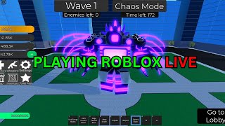 Playing Roblox Playing With Viewers [upl. by Lyrej]