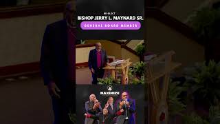 In The Temple  ReElect Bishop Jerry Maynard Sr  General Board [upl. by Nele]