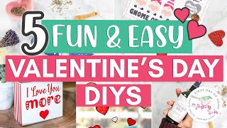 HANDMADE Valentines Day Crafts for Everyone [upl. by Mariele]