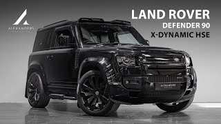 Land Rover Defender 90 XDynamic HSE D250  Walkaround [upl. by Nosnej]