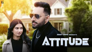 Attitude Official Video Harf Cheema  Jasmeen Akhtar  Latest Punjabi Song 2024  Geet MP3 [upl. by Albright878]