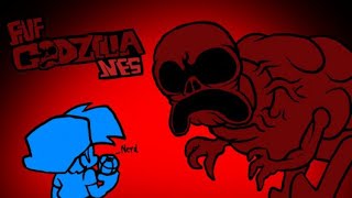 Friday Night Funkin Vs RED Godzilla Nes Full Week  FNF ModHARD [upl. by Nwahs]