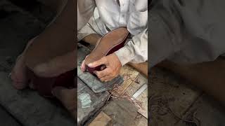 Shoemaking at its finest handmade leathercraft craftsmanship diy bespoke shoes artisanmade [upl. by Rickard]