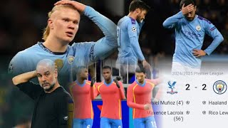 Crystal Palace 22 Man City City drop points again despite Haaland amp Lewis net Highlights 22 Drow [upl. by Notned581]