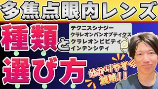 多焦点眼内レンズの種類と選び方を丁寧にご説明します [upl. by Huckaby]