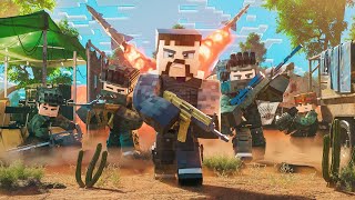 40 Players attempt to Survive a Minecraft WAR [upl. by Fabiolas]