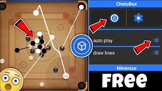 Carrom Pool Autoplay Aim Hack Free Use 😍 Free Chetobox Carrom Pool New Hack 😱 chetobox carrompool [upl. by Skutchan844]