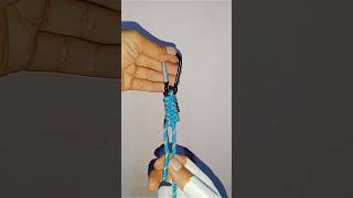 Rolled knots for tying climbing ropes shorts knot climbing tying simpul tali tutorial method [upl. by Toth769]