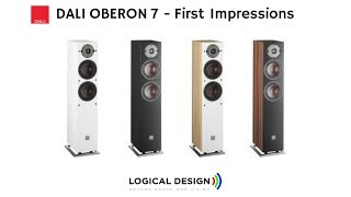 DALI OBERON 7 Loudspeaker  Unboxing and Review PT [upl. by Yt]