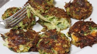 Zucchini Bratlinge mit KäsefüllungPeynirli mücver tarifi [upl. by Llewon502]