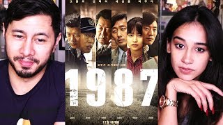 1987 WHEN THE DAY COMES  Korean  Teaser Trailer Reaction w Andrea [upl. by Burgener567]