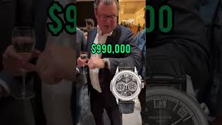 The CEO Of Patek Philippe Wears 990000 Watch [upl. by Dolorita]