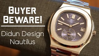 Buyer Beware  Didun Design quotNautilusquot experience [upl. by Yuh]