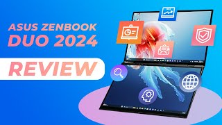 ASUS ZenBook DUO 2024  DualScreen Gamechanging Innovation Review [upl. by Aleacem]