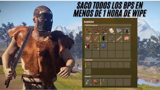 ENTRO A SACAR BPS Y CONSIGO BP DE AK EN 6 MINUTOS  Rust Solo Player 2300H [upl. by Froma]