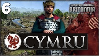 WELSH INVASION Total War Saga Thrones of Britannia  Cymru Campaign 6 [upl. by Muiram]