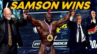 Samson Dauda WINS 2024 Mr Olympia❗ [upl. by Ennaeerb]