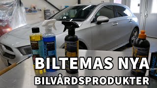 BILVÅRD  Testar BILTEMAS Nya Produkter KERAMISKA [upl. by Ralleigh]