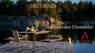 Skargaarden Utemöbler  Skandinavisk Design för Din Utemiljö [upl. by Gnni]