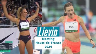 Femke Bol amp Eliza McCartney Meeting HautsdeFrance Lievin 2024 femkebol elizamccartney [upl. by Dorelia]