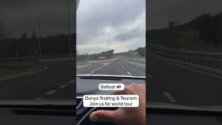 Belfast UK 🇬🇧 Drive time 🇬🇧 Visas information lets subscribe Channel DTT [upl. by Puna732]