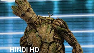 Guardians of the galaxy  Groots death scene  in hindi [upl. by Aitnwahs]