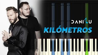 Kilómetros  Sin Bandera  Piano Tutorial  Partitura [upl. by Anivlek]