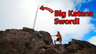 Why this Katana Sword is Sticking Out on the Japanese Mountain  Nikko Mount Nantai [upl. by Svoboda]